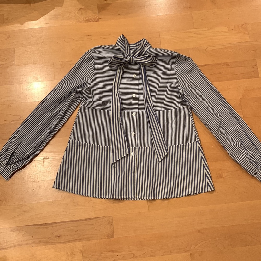 Tanya Taylor Bow Shirt, NEW✨